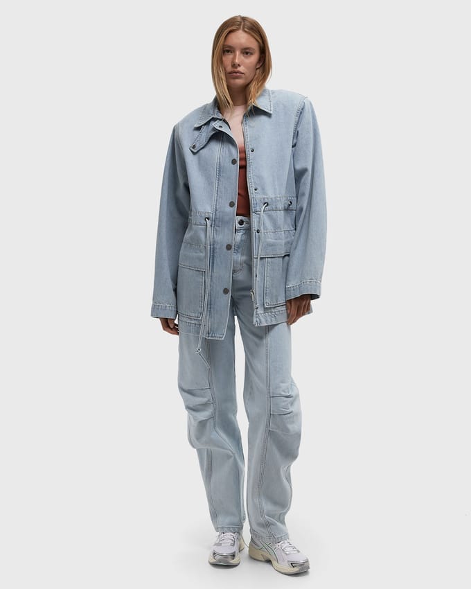 Laced Denim Jacket