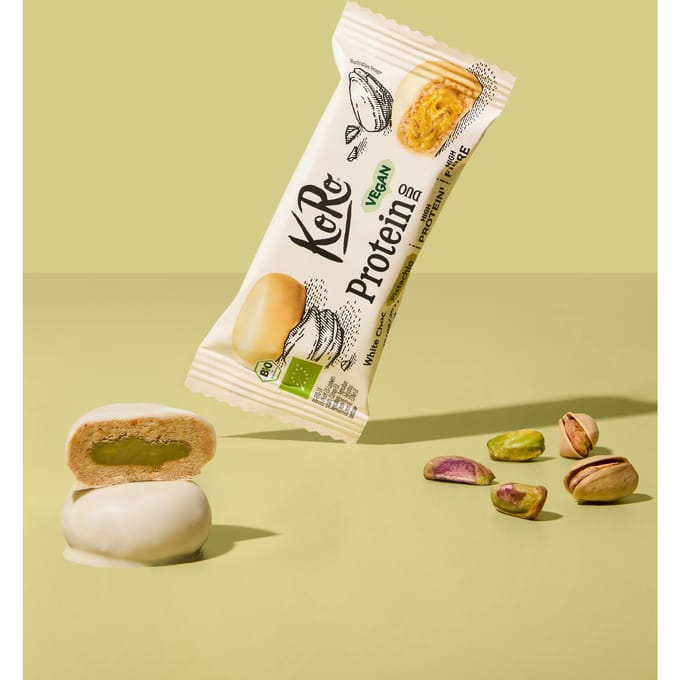 Bio protein bites white choc pistachio 2 x 20 g