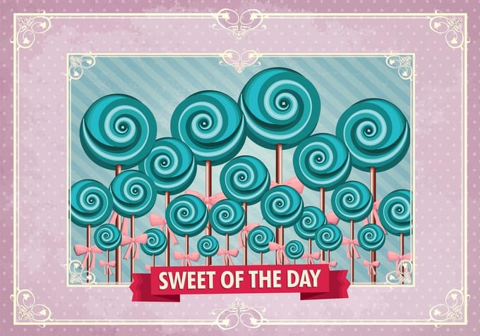 Poster | Roze , Turquoise | 104 x 70,5 cm