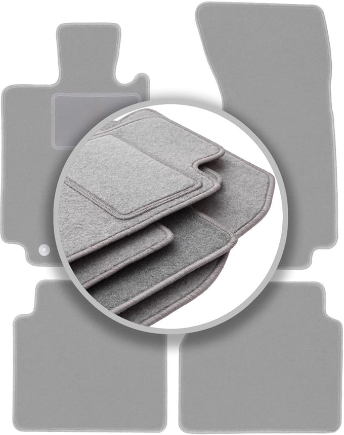 Grijze automatten voor: Mercedes S W220 4Matic lang (1998-2005)