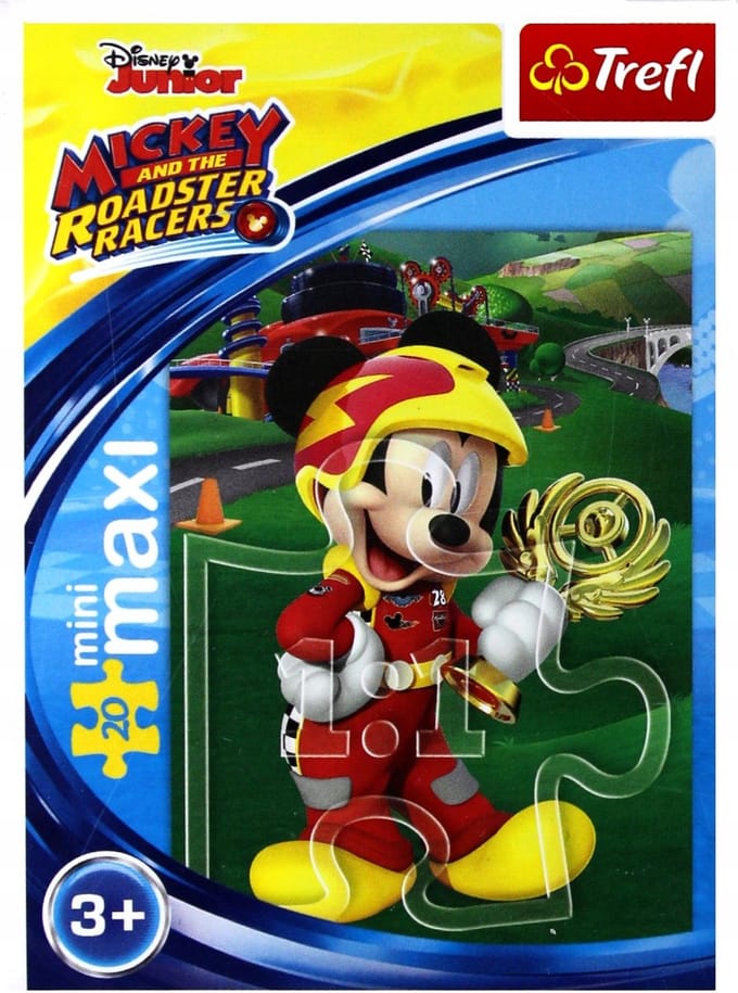 Trefl MiniMaxi Puzzel 20 Stuk - Off-Road Race 4