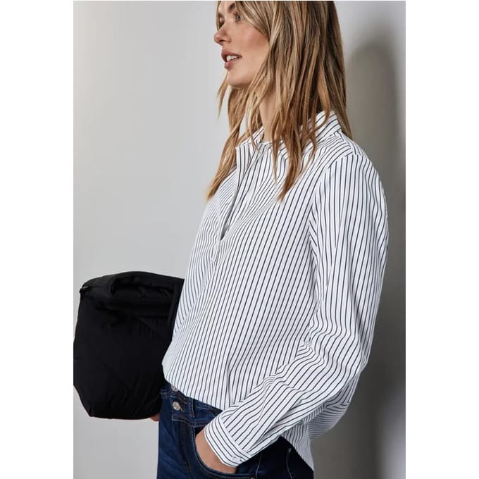 Lange zakelijke blouse