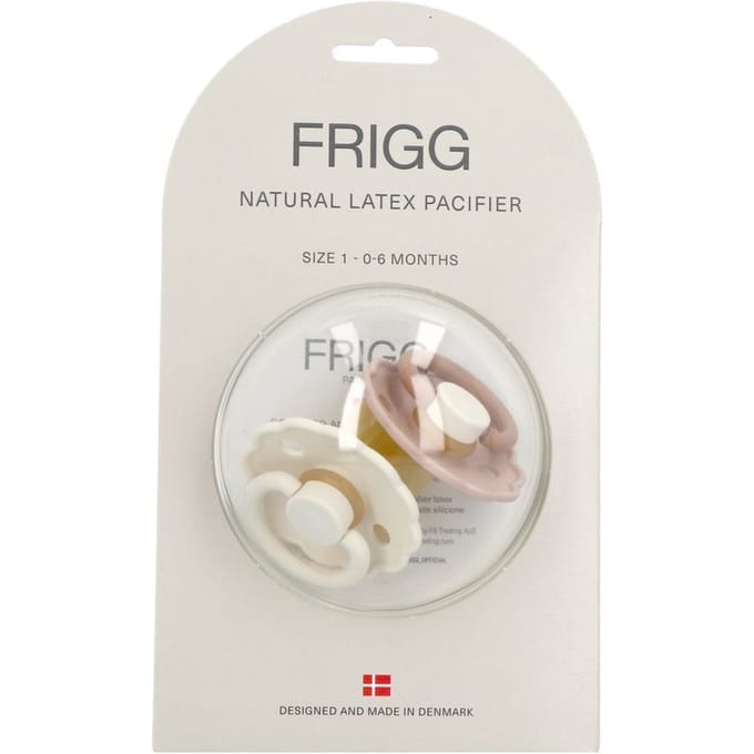 Frigg Daisy Fopspenen Latex T1 Biscuit/cream 2