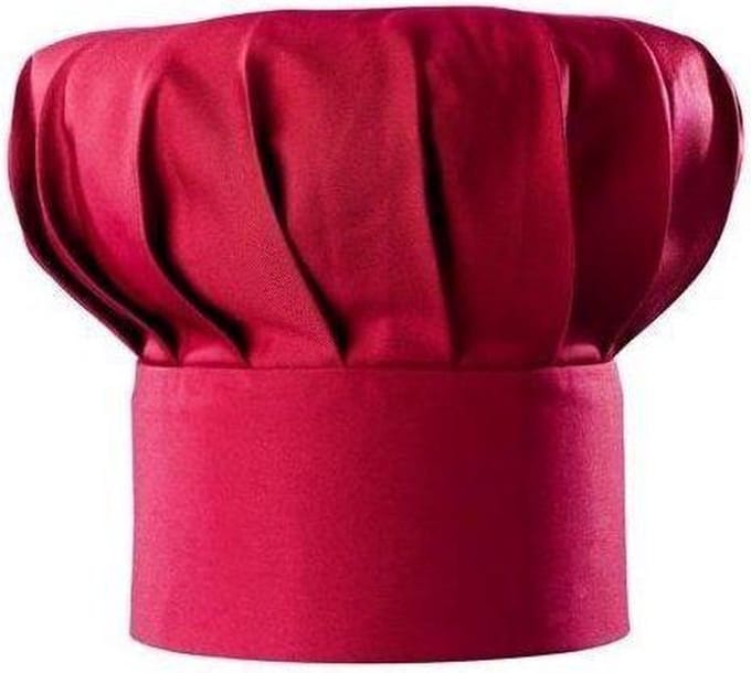 Benza Koksmuts voor volwassenen - Rood