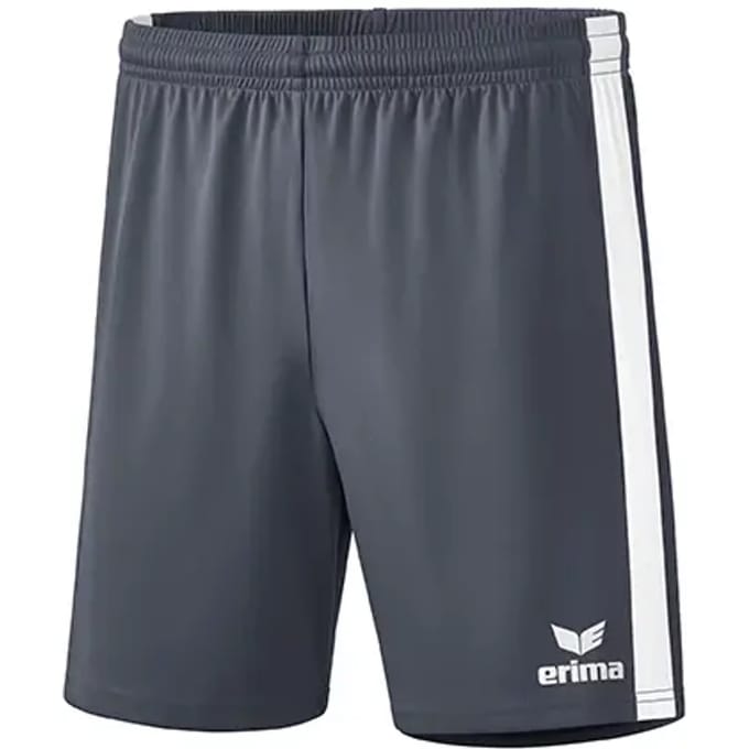 Erima Retro Star Short Kinderen - Wit / Slate Grey | Maat: 128