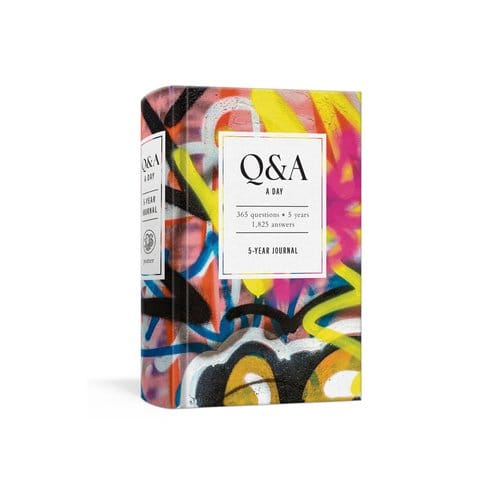 Q&A A Day Graffiti: 5-Year Journal - Q&A A Day - Potter Gift