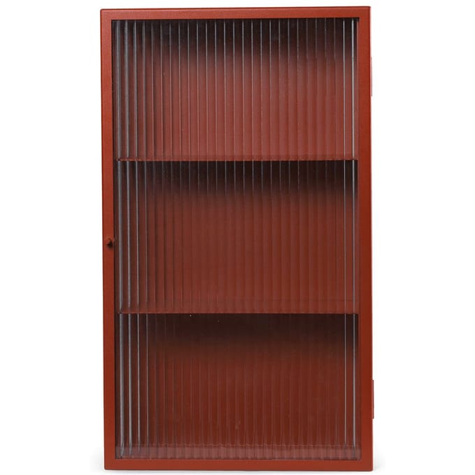 Ferm Living Haze Wandkast - oxidrood - 35 x 60 cm