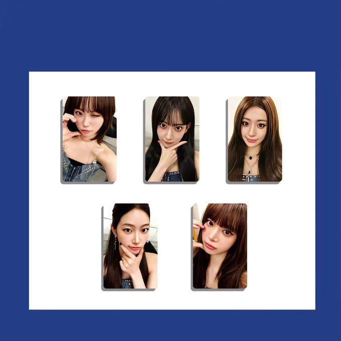KPOP 5Pcs/Set SPAGHETTI Album K4 Ver Photocard [Fotokaarten]