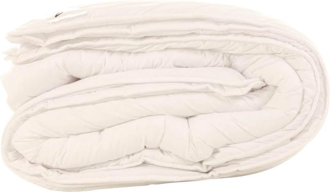 Snoozing Swiss Dreams - Dekbed - Eenpersoons - Synthetisch - 140x220 cm - Wit