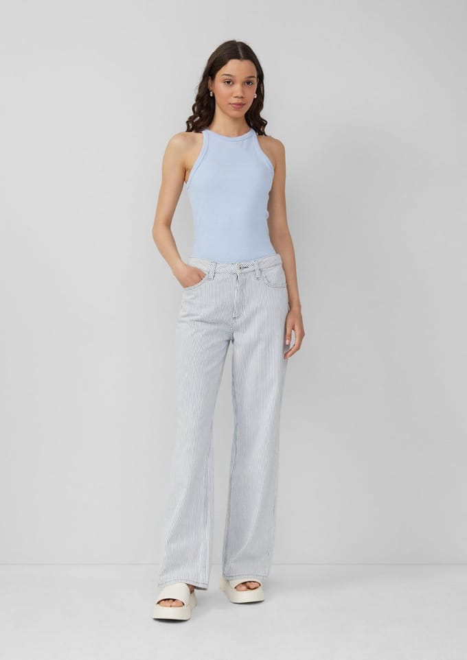 Dames Wide Leg Jeans QS Catie
