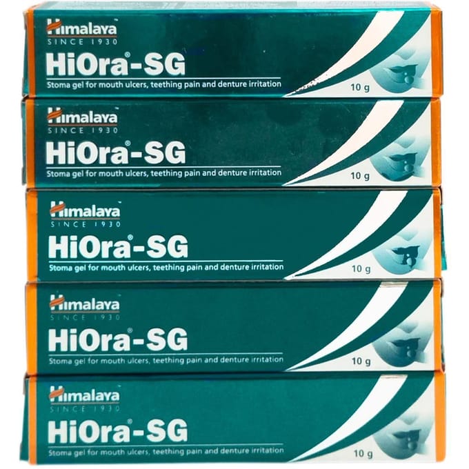 Hiora-SG-set (5 x 10 gram), Hiora-SG-set, Himalaya black