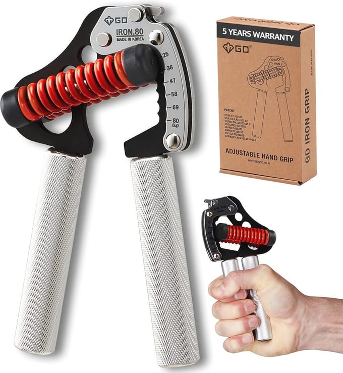 Verstelbare Hand Grip Krachttrainer | Pols- en Onderarmversterker