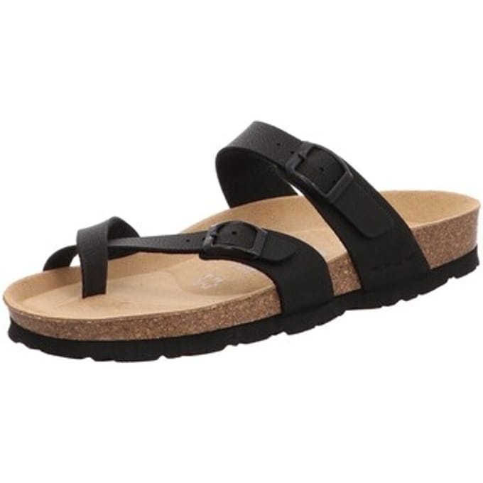 Rohde Dames Slipper 5594-00 Zwart - Maat 37