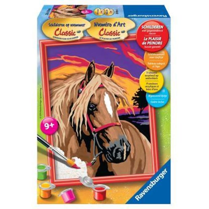 Ravensburger Schilderen op nummer Droompaard - Hobbypakket