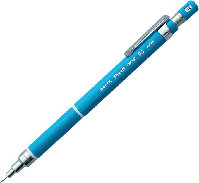 Penac Protti Vulpotlood - 0.5mm - Blauw - HB