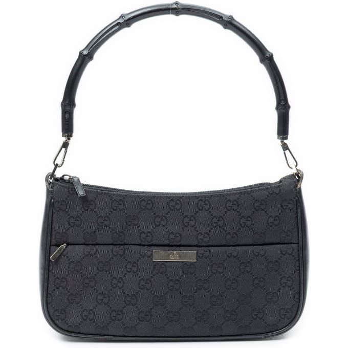 Bamboo Zip Pochette   schoudertas