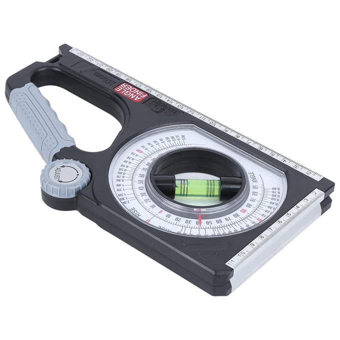 Hellingsmeter Hoekzoeker Magnetische Multifunctionele Professionele Houtbewerkingsmeter gray