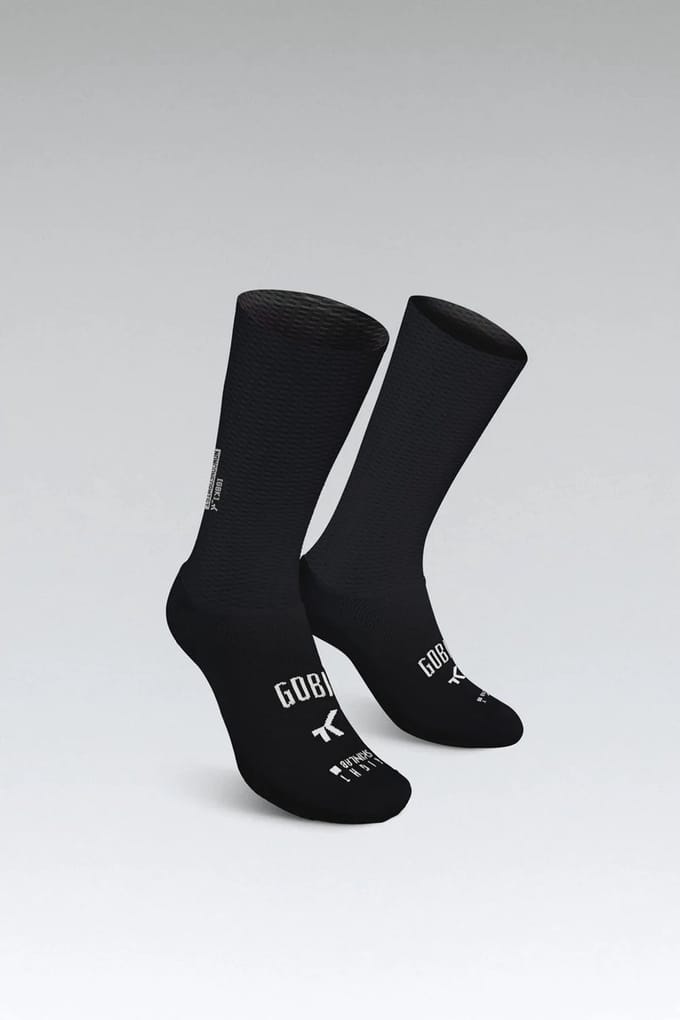 Gobik Fietssokken Vortex Dusk 2.0 Unisex Black - Maat M (39-42)