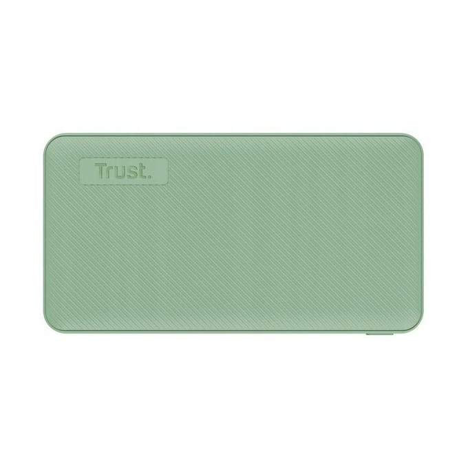Trust Primo Powerbank - 10000 mAh - USB A/USB C - Groen