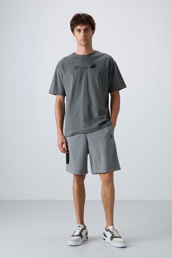 Heren Cargo Shorts met Wijde Pijpen