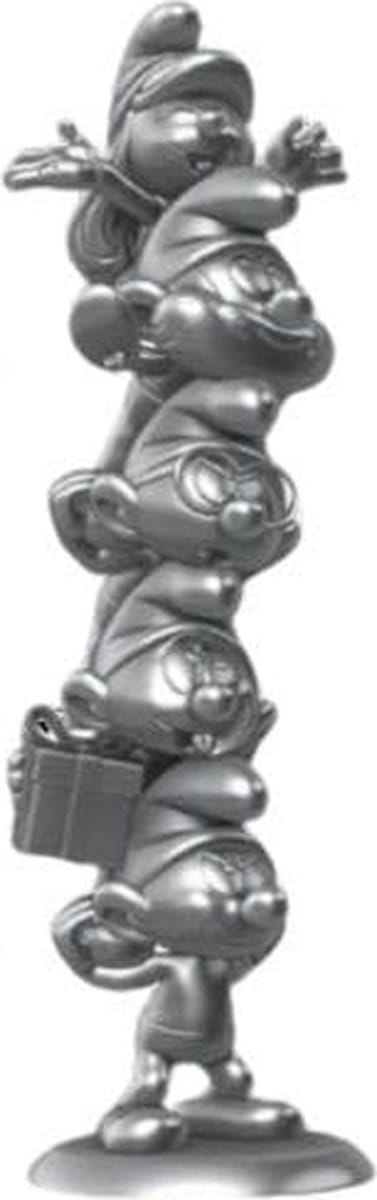 Collectoys The Smurfs Statue Smurfs Column Silver Limited Edition 50 cm Beeld