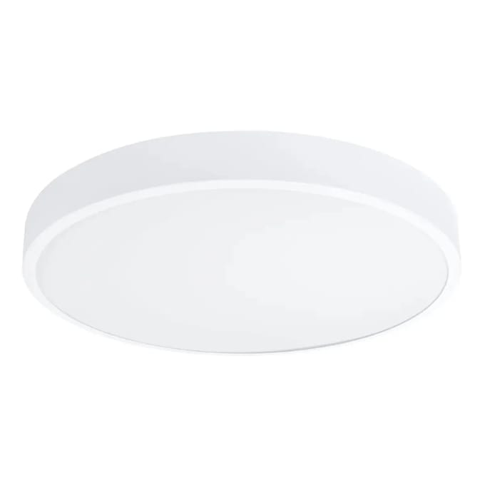 Sollux Lighting Plafondlamp Onyx - 6x60x60cm - LED - wit - aluminium