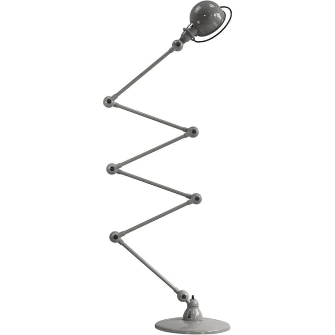 Jieldé Loft D9406 vloerlamp 6x40cm, grijs