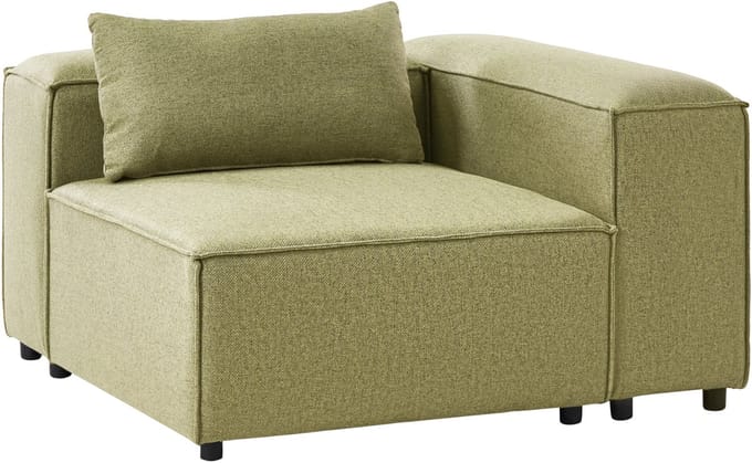 BRANDE - Hoekmodule - Lichtgroen - Polyester