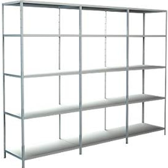 Insteekstellingen - B 2600 x D 500 x H 2000 mm - wit