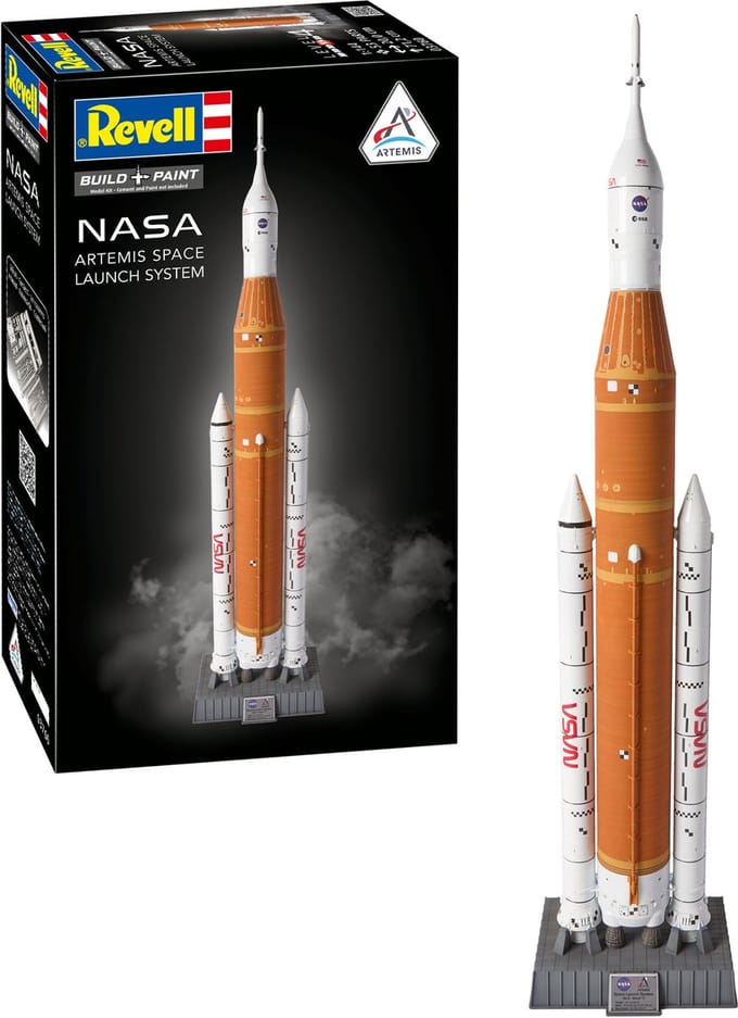 Revell Modelbouwpakket Ruimtevaart - 03760 NASA Artemis Sp Launch System (ALS) - Amerikaanse Raket Plastic - 1:144 - Modelbouw