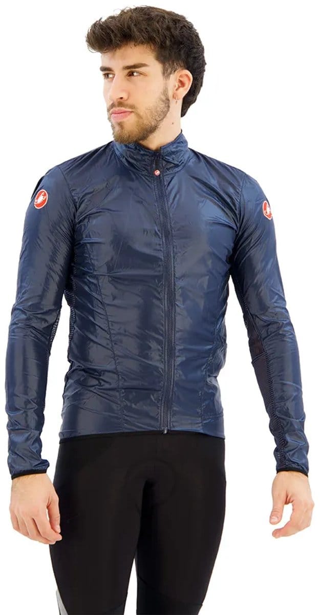 Castelli Aria Shell Jas Blauw 2XL Man