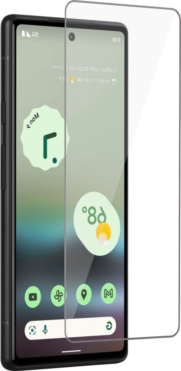 Screenprotector geschikt voor Google Pixel 6a – Screenprotector geschikt voor Google Pixel 6a Screen Protector Tempered Glass