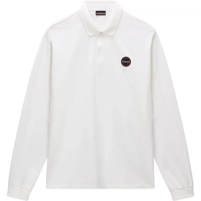 Polo met lange mouwen Napapijri E-Badge