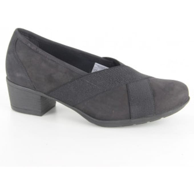 Solidus -Dames - zwart - pumps & hakschoenen - maat 36.5