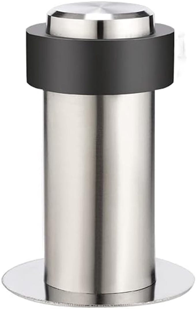 Deurstopper - Muur Beveiliging - Bescherming Deuren - Zelfklevend - 80 mm - Wit