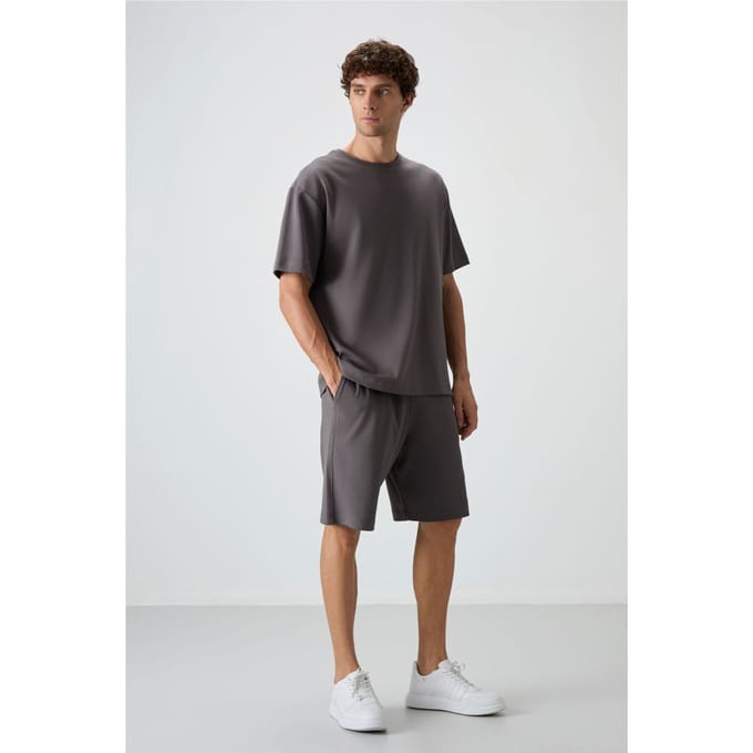 Oversized T-Shirt en Shorts Set