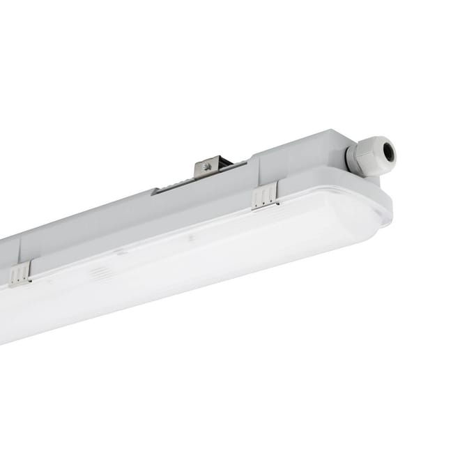 Sylvania LED-inbouwarmatuur RESISTO, lichtgrijs, 65 cm, 15 W, 840, IP66