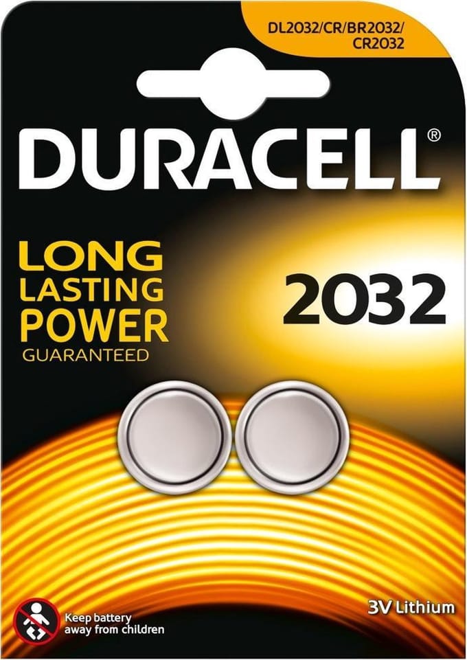 Duracell Knoopcel Lith A2 2032 - Speelgoed - Batterijen/Laders/Accus