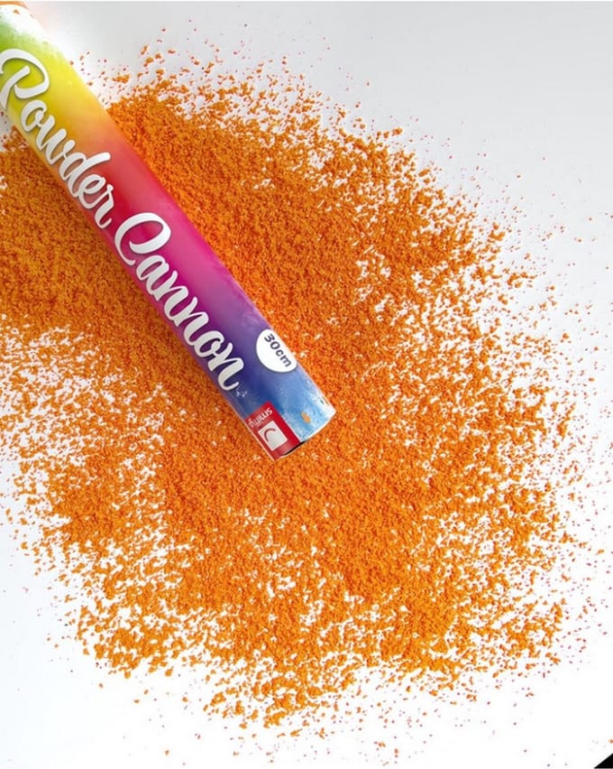 Poederkanon Oranje (30cm)