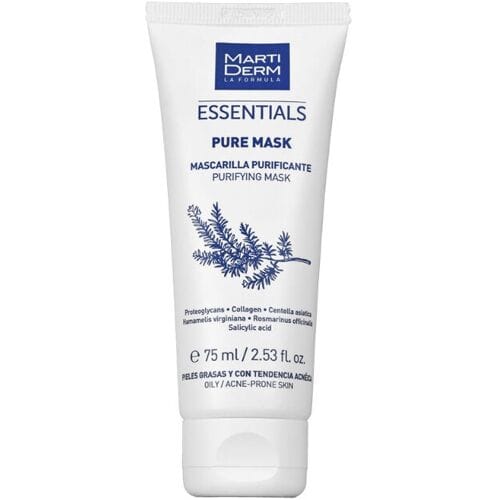 MartiDerm Essentials Pure Mask Purifying Mask Oily/Acne-Prone Skin - 75 ml - Gezichtsmasker