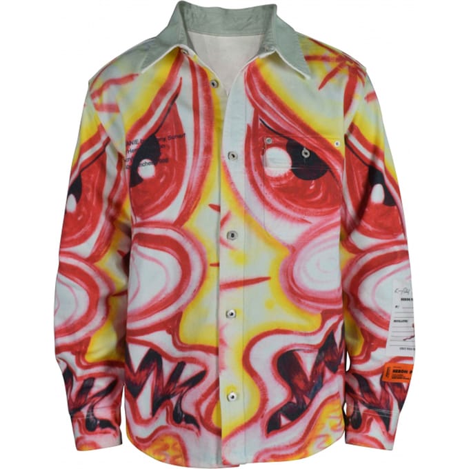 Heron Preston Veelkleurig spijkerjack Veelkleurig