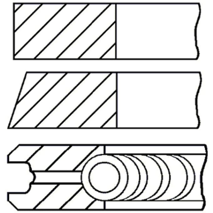 Goetze Engine Zuigerveren set GOETZE 08-429300-10