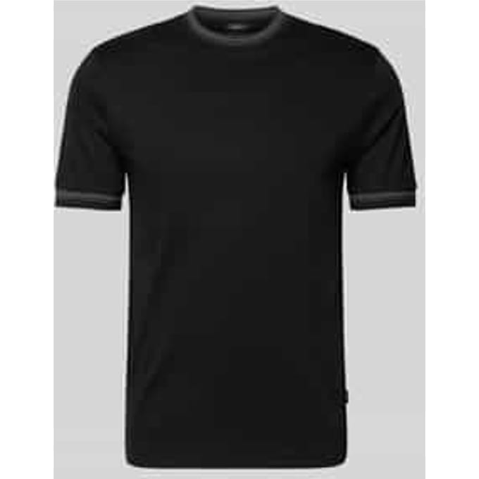 Slim fit T-shirt van puur katoen, model 'TESSLER 202'