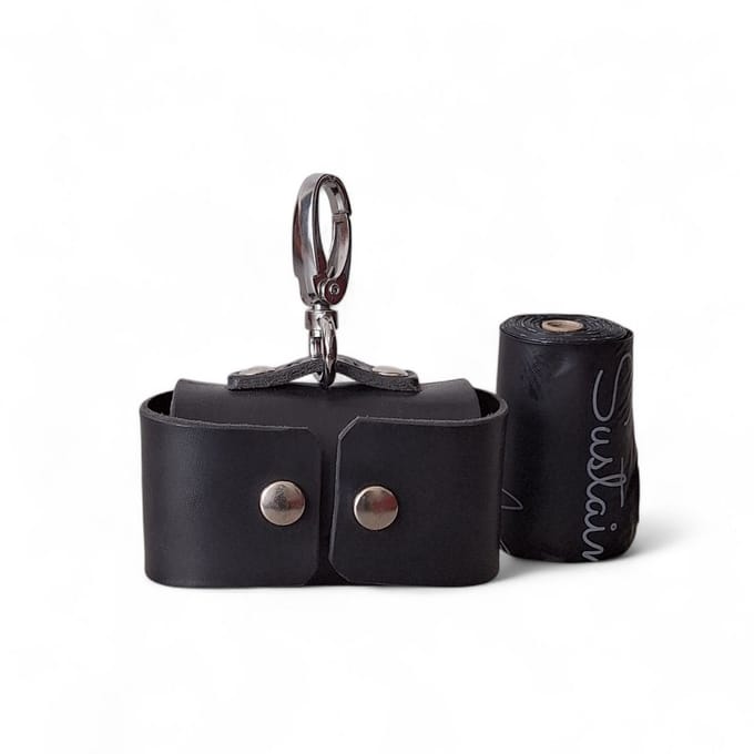 Cooper & Quint Poepzakhouder - Zwart - Zilver