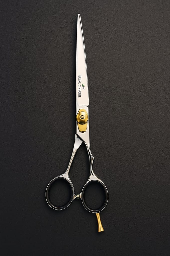 Belux Surgical Instruments / Professionele Kapper Schaar - Zilver - Kappers Salon - Rechtshandig - 18 cm