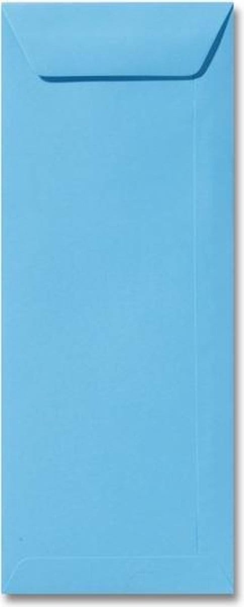 Envelop 12,5 x 31,2 Oceaanblauw, 60 stuks