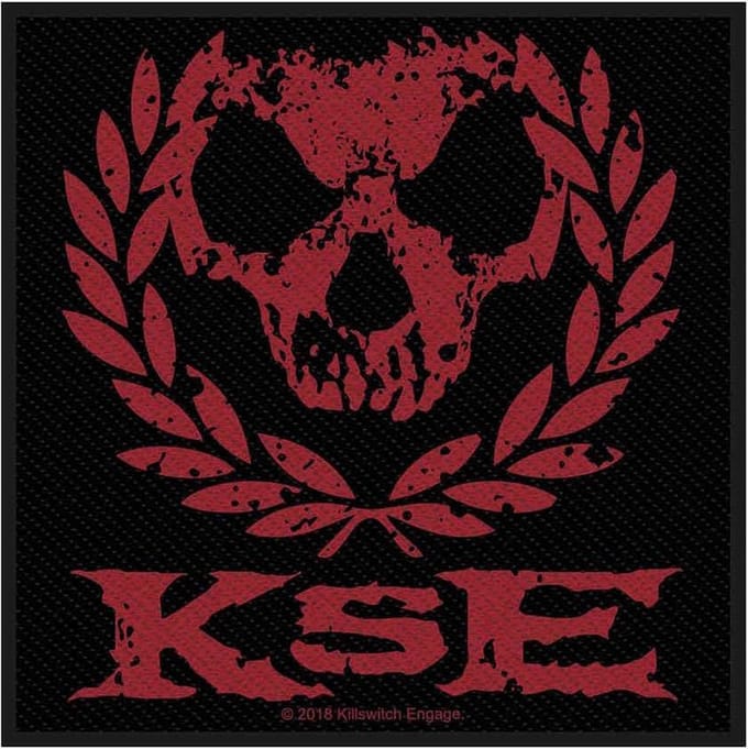 Killswitch Engage Patch Skull Wreath Multicolours