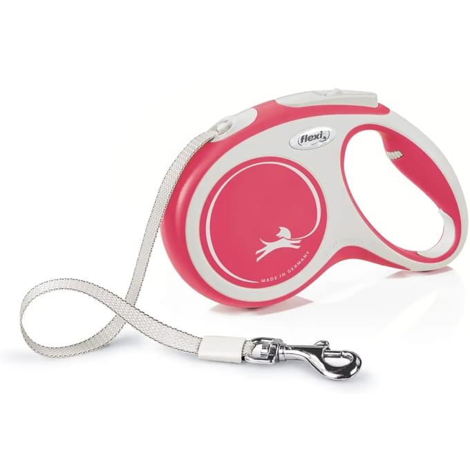 Flexi New Comfort M Tape Leash 5m 25kg Red