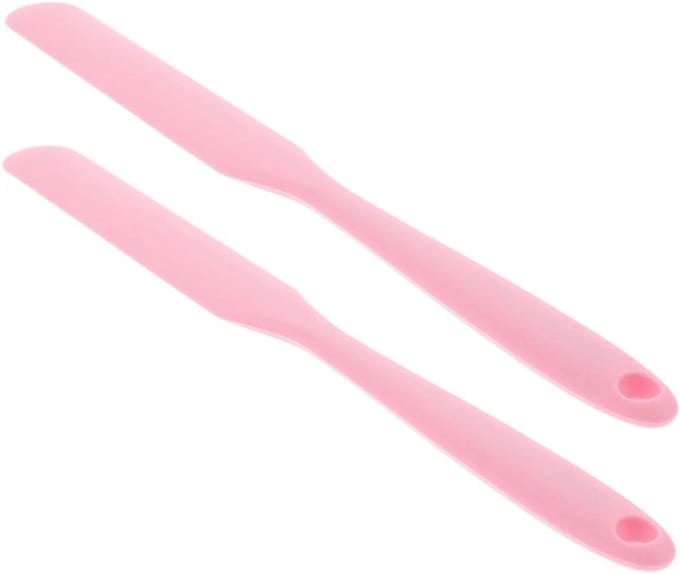 Epilator Wax Sticks - Wax Applicator Spatula - Haarverwijdering Thuis - Non-stick Siliconen - 24 cm - Roze