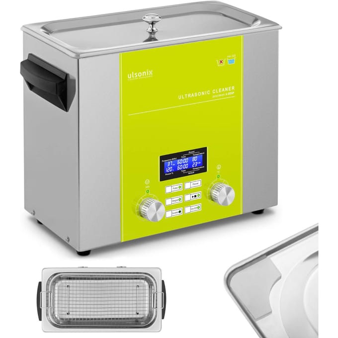 ulsonix Ultrasoon reiniger - 6 l - 240 Watt - DSP 10050192